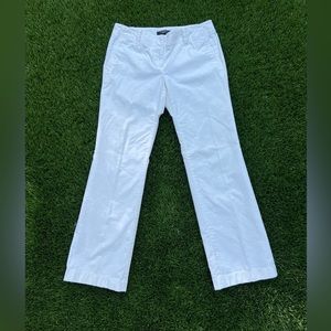 NWOT Ann Taylor Corduroy Pants Trousers in Cream size 2P